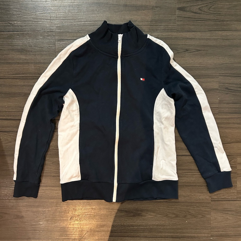 Tommy Hilfiger blue and White Jacket
